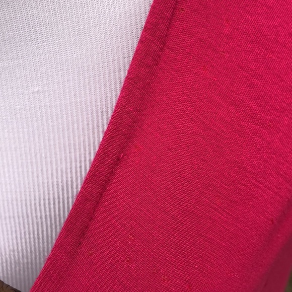 Ava & Viv Faux Wraparound Fuchsia Long sleeve Nice, Comfortable Blouse! Size 1x. - Picture 5 of 6